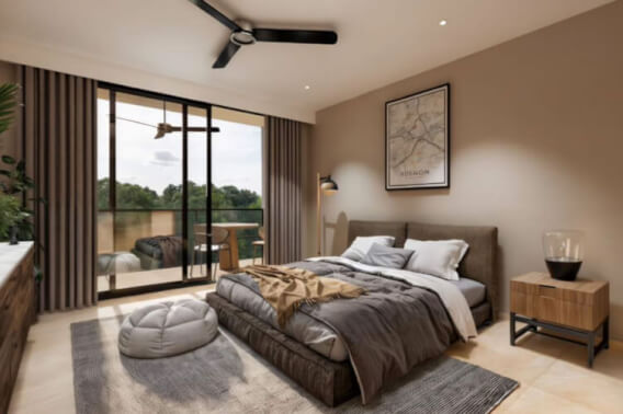 Condo with Balcony for Sale, El Arrocito, Huatulco