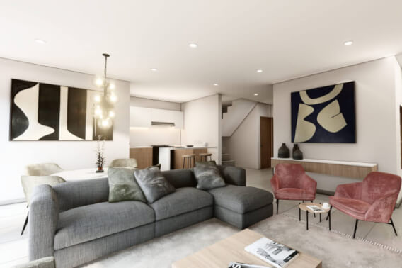 Condominium with balcony, common roof garden and patio, Miguel Hidalgo, Mexico City.