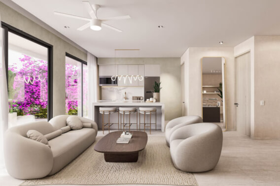 Condominium with balcony, wellness center, gym, for sale