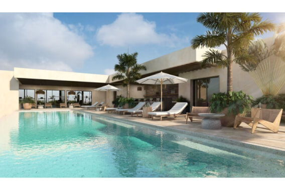 Condo with swimming lane, jacuzzi, spa, coworking, for sale near Fifth Avenue