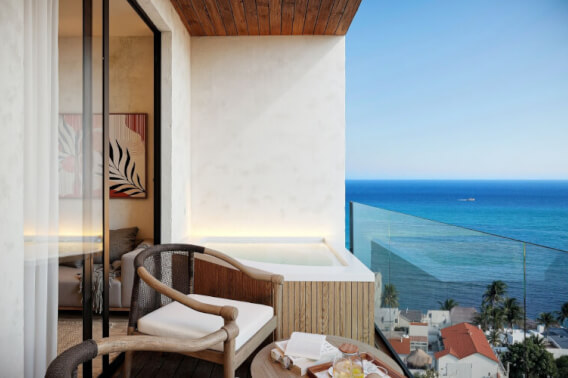 Condo with private Jacuzzi, Amenities Including a Pool with Bar and Gym, For Sale