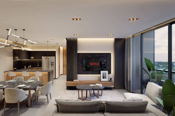 Condominium with garden, pool, terrace, sale, North Zone, M&eacute;rida.