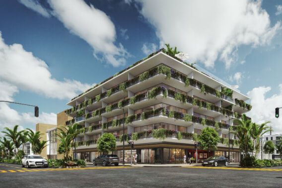 Condominium with jacuzzi, 2 pools, yoga area, gym, coworking, 5 minutes from the beach, for sale Playa del Carmen