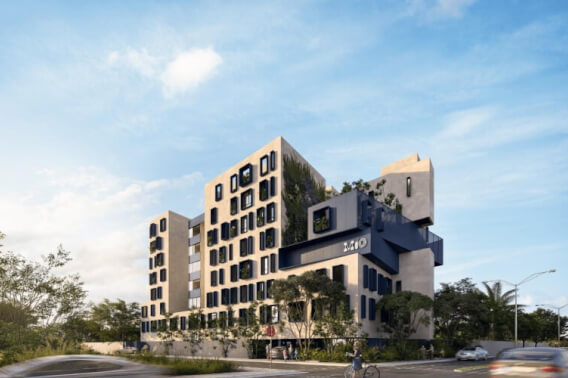 Condo with roof park, pet-friendly, for sale in M&eacute;rida.