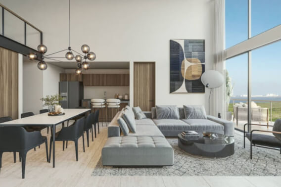 Condominium with security, pool and jacuzzi, pre-construction, for sale, Canc&uacute;n.