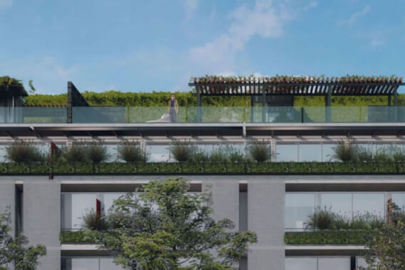 Condominium with spa pool, gym, jacuzzi, for sale in Polanco, Mexico City.