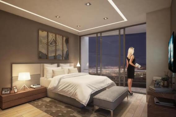 Condominium with spa, kids club, dog park, coworking, gym, cigar room, event room, immediate delivery, sale in Bosque Real for sale