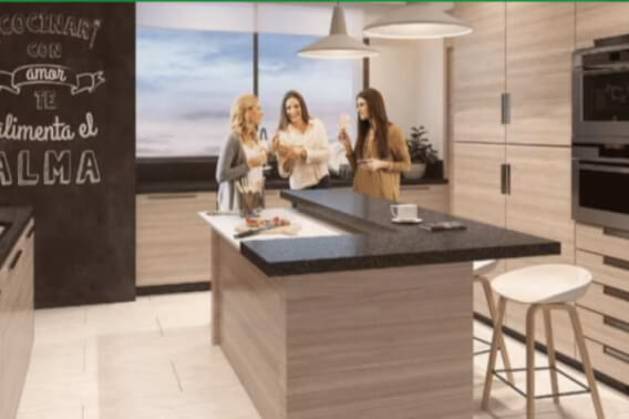 Condominium with terrace, tv room, service room with bathroom, pool, gym, business center, cigar bar, juice bar and more, under construction