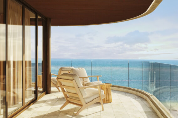 Condominio con vista al mar, alberca, en venta, Frente al mar, Puerto Morelos