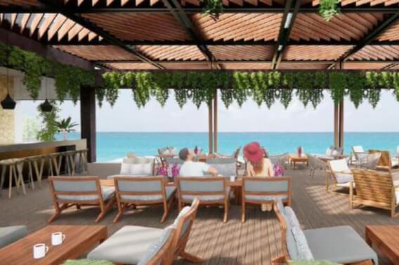 Beach front condominium, beach club with ocean access, spa, gym, yoga, golf and hotel services, pre-construction, for sale Huatulco.