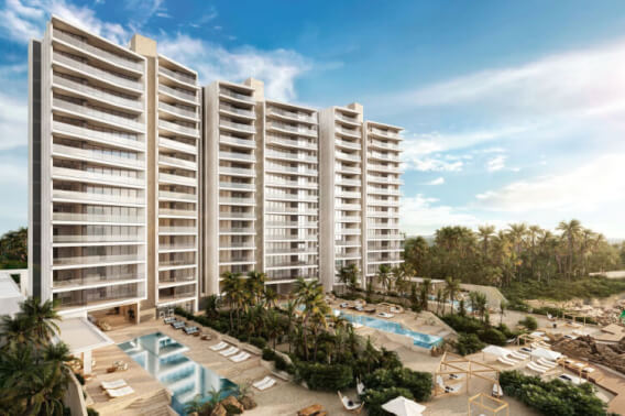 Condominium with Ocean View for Sale, North Hotel Zone, Cozumel