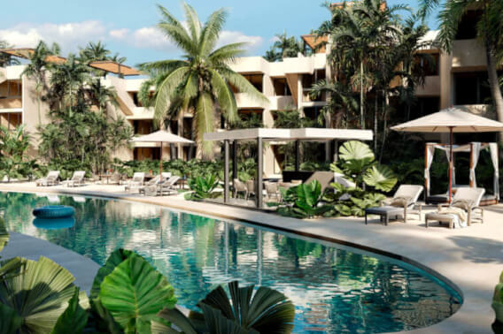 Seafront Condominium with Beach Club for Sale, Chicxulub, Yucat&aacute;n