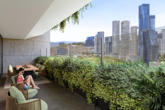 330 m2 condominium, pool, gym, for sale within Parque la Mexicana.