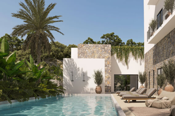 Luxury pet-friendly condominium with pool and gym for sale in Huatulco.