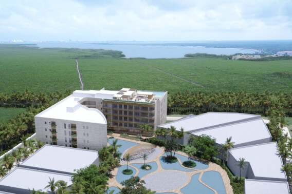 Condominium for sale with pool and gym, Puerto Cancun, Cancun.