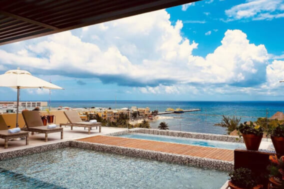 1 Bedroom condo, steps to the beach for sale, Downtown, Playa del Carmen