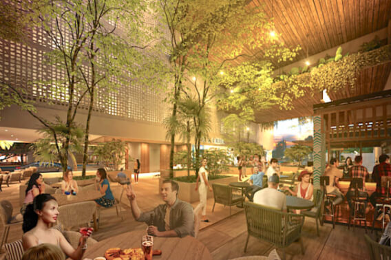 Apartment 240 meters from the beach, steps from Fifth Avenue, hotel amenities, pre-construction, sale Playa del Carmen.