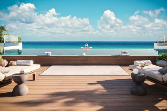 250m Condo&nbsp; from the Beach, Immediate Delivery, For Sale, Playa del Carmen