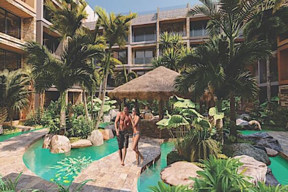 Condo 900 meters from the beach, furnished, infinity pool, cinema, spa, holistic terrace, gym, restaurant, and more, in pre-construction, fo