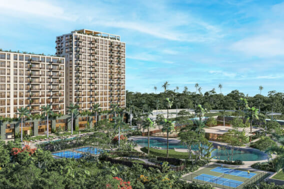 Apartment with pool, Kids Club, padel, for sale, Luis Donaldo Colosio, Canc&uacute;n.