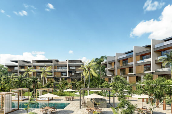 Condo, private pool, luxury amenities, for sale, Xcanat&uacute;n, M&eacute;rida.