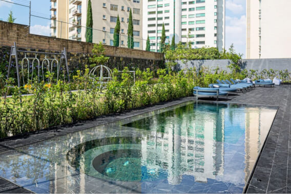 337 m2 penthouse, pool, jacuzzi, spa, pet friendly, for sale Interlomas.