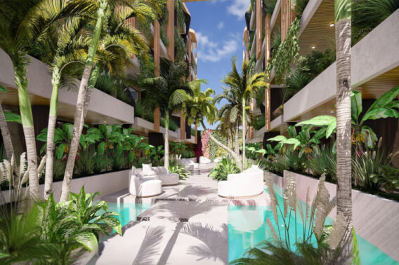 Departamento amueblado, cerca del mar, en venta, Centro, Playa del Carmen