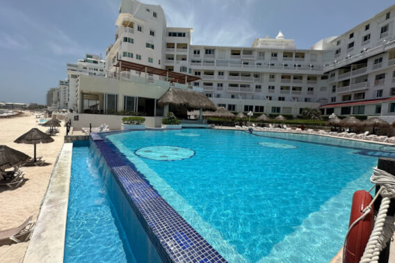 Furnished condo with ocean views, steps from the beach, for sale