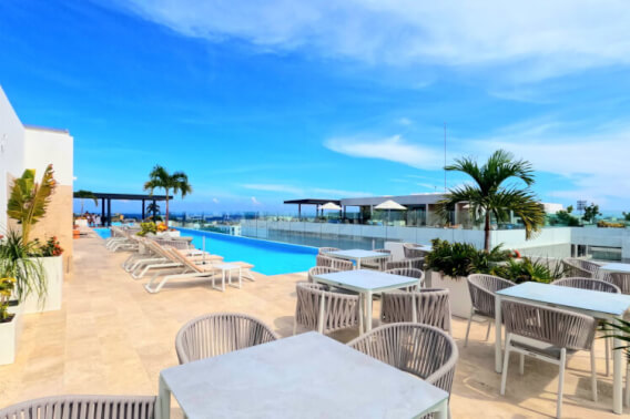 Furnished Ocean-View Condo for Sale, Downtown, Playa del Carmen