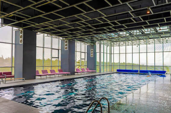 Departamento con 69 m2 de terraza abierta, 42,000 m2 de bosque privado, concierge, gimnasio, spa, alberca semiolimpimpica, y mas amenidades,