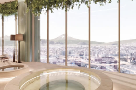 Departamento con acabados de lujo, alberca de nado y jacuzzi, en venta