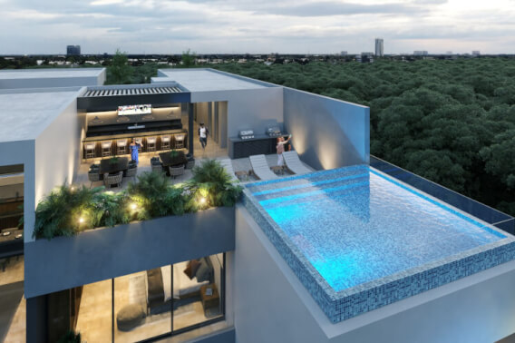 Condo with Rooftop Access for Sale, Montebello, M&eacute;rida