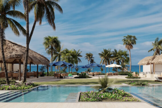 Condo with pool, beach bar, for sale, San Benito, Yucat&aacute;n