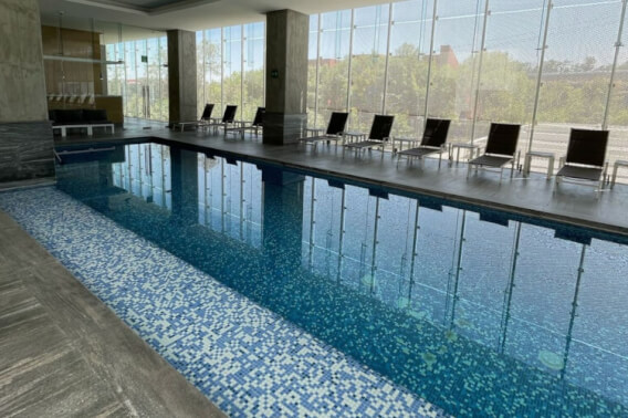 Condo with common areas, swimming pool, coworking, paddle, for sale.