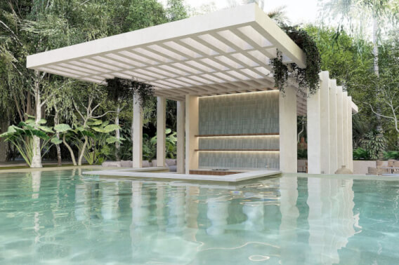 Apartment with family pool for sale, Parque Canc&uacute;n, Canc&uacute;n