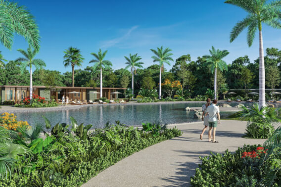 Apartment with infinity pool, gym, padel, mini golf, for sale, Luis Donaldo Colosio, Canc&uacute;n.