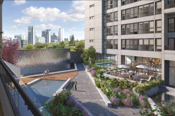 Apartment with pool, Pet Resort, for sale, Santa Fe, Mexico City