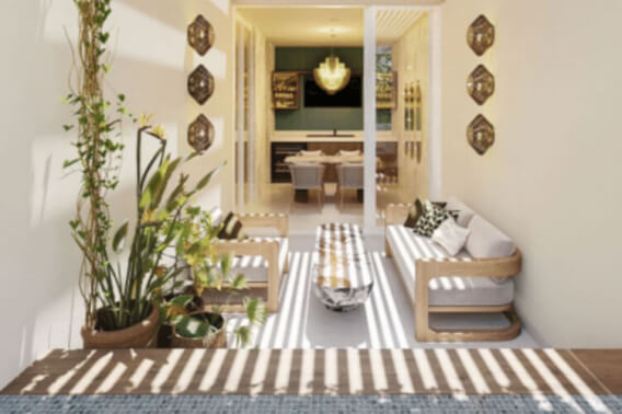 Condominium with private pool, double balcony, pet area, cigar lounge, coworking gym and more for sale Merida Norte