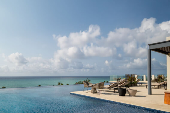 Departamento con alberca privada, en venta, Centro Playa del Carmen