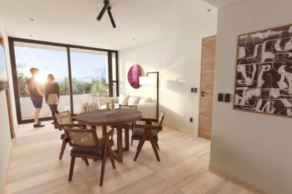 Condo with green areas for sale, Via Cumbres, Canc&uacute;n