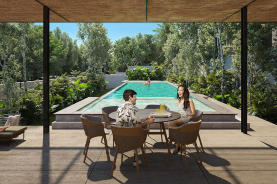 Condo with balcony for sale, V&iacute;a Cumbres, Canc&uacute;n