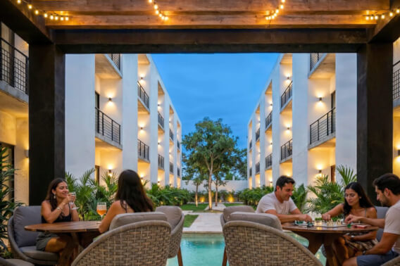 Condo with private balcony and amenities, for sale, D&iacute;az Ordaz
