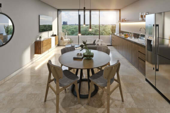 Condo with Private Balcony for Sale, Montebello, M&eacute;rida