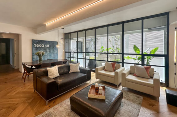 Condo with private balcony, shared rooftop garden for sale, Polanco, Mexico City