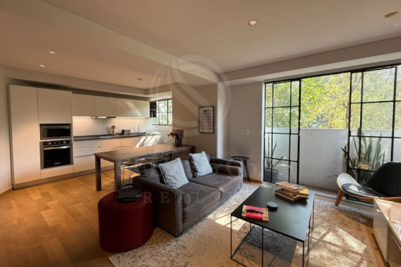 Condo with Balcony and Foyer for Sale, Roma Norte, Mexico City