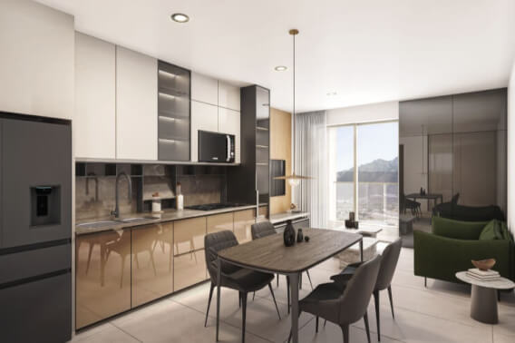 Condo with balcony and Sierra Madre views, for sale