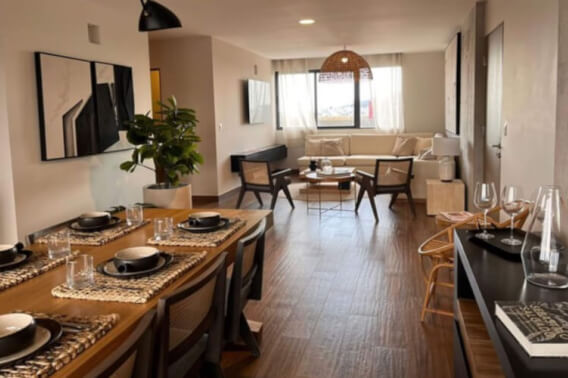 Apartment with volleyball court, basketball court, pool, gym, pre-construction, for sale, Quer&eacute;taro.