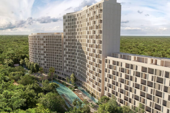 Apartment with paddle courts for sale, Parque Canc&uacute;n, Canc&uacute;n