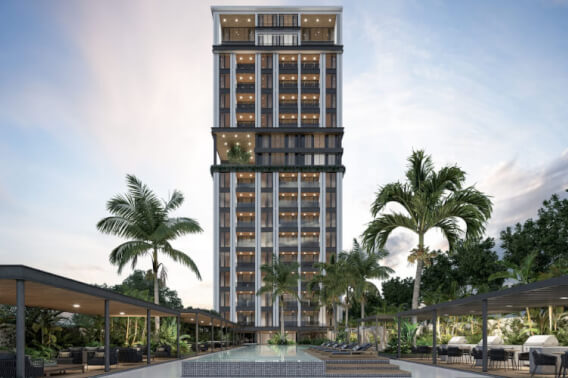 Apartment with Padel Courts and Pool for Sale in Santa Rita Cholul, M&eacute;rida