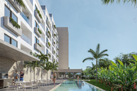 Condo with sports courts and club house, for sale, Cumbres, Canc&uacute;n